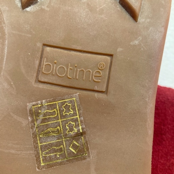 BIOTIME Sz 10 Premium Suede Shearling Lined Removable Insole Rubber Sole  Boots - Picture 14 of 16